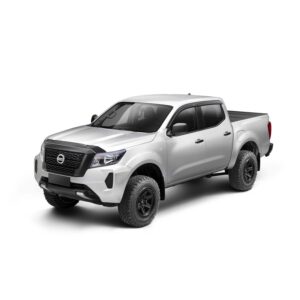 Husky Liners 2842195 Aeroskin Flush Mount Dark Smoke Hood Protector for 22-23 Nissan Frontier