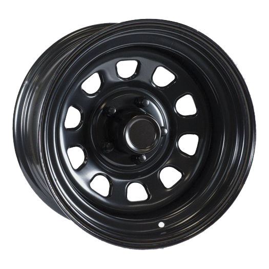Ceco® (Series 84) • CD845712 • Daytona • Noir • 15x7 5x114.3 ET-6 CB83.8