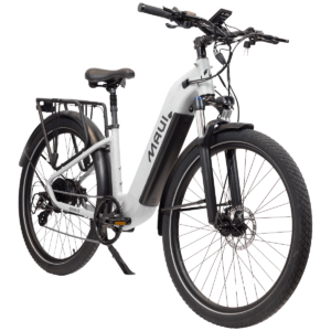 Maui MBCT03WHT - Vélo de ville Step-Thru Électrique BRONTE 2024 500W blanc