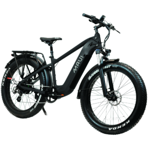 Maui MBFT02BLK - Vélo Fat Bike électrique Hera 2024 500W noir