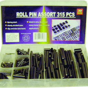 Rodac RD5A198 - Assortiment de goupilles fendues à ressorts - 120 pièces
