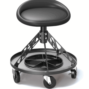 TABOURET D'ATELIER A ROULETTES