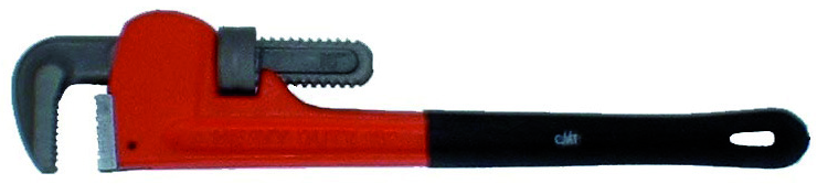 Rodac RDCT564-18 - Clé à tuyau en acier 12" avec ouverture de 2-1/2"