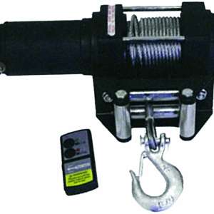 Rodac RDHR3000HD - Treuil avec capacité de 3,000 lb, câble de 3/16" x 49'
