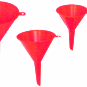 Rodac RDP02360 - Ensemble d'entonnoirs. rouge, 4 mcx (ouverture 2",3",4",5")
