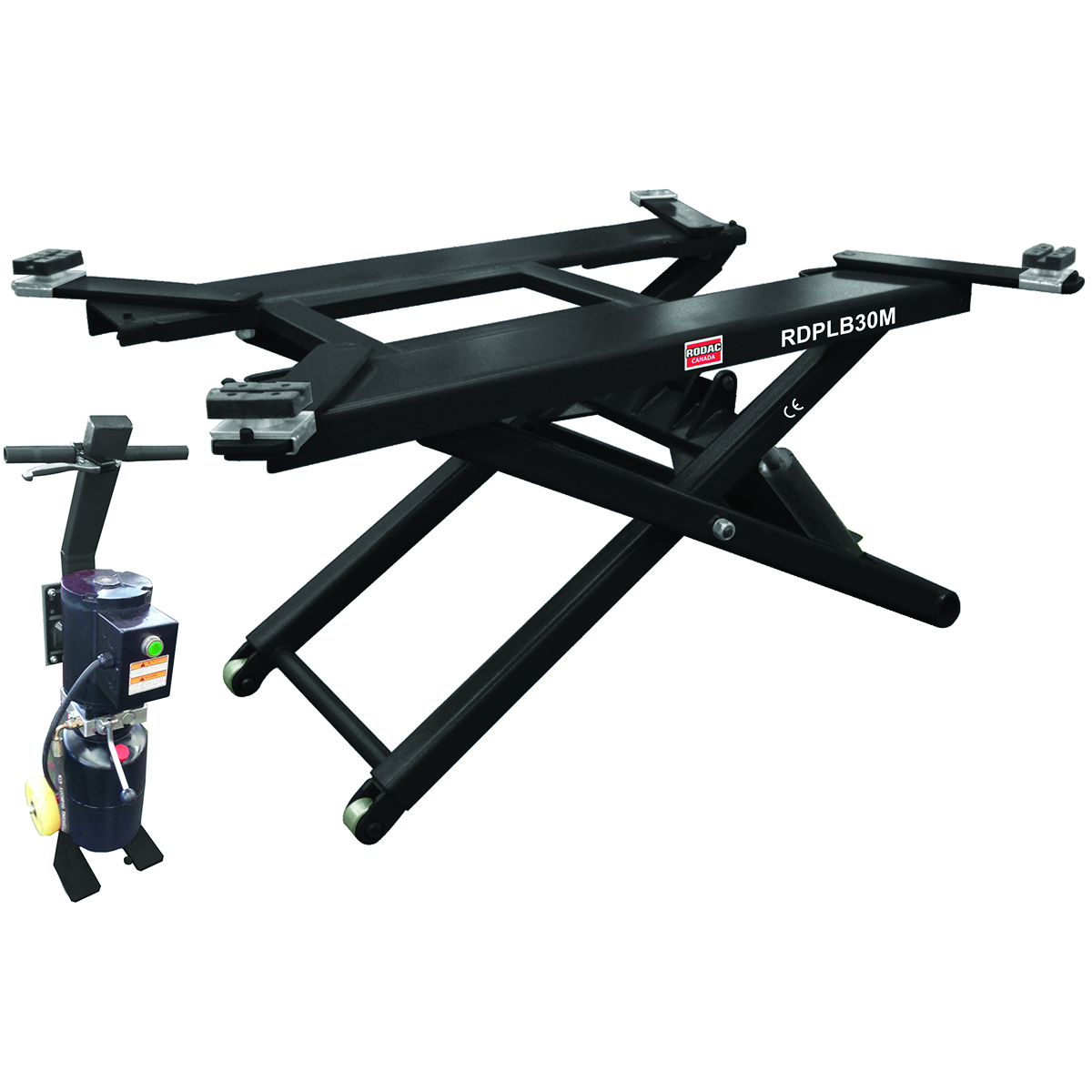Rodac RDPLB30M - Petite plate-forme élévatrice à ciseaux portable