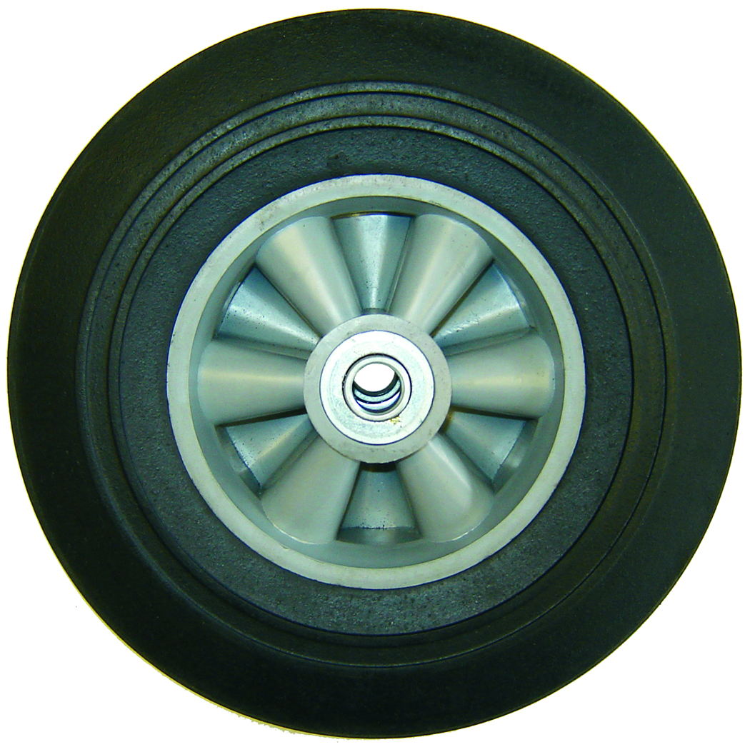 Rodac RDRW10G - Roue en caoutchouc 10"