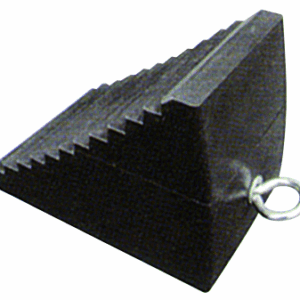 Rodac RDS002 - Cales de roues en caoutchouc vendu à l’unité 9.45" x 7.48" x 6.5"