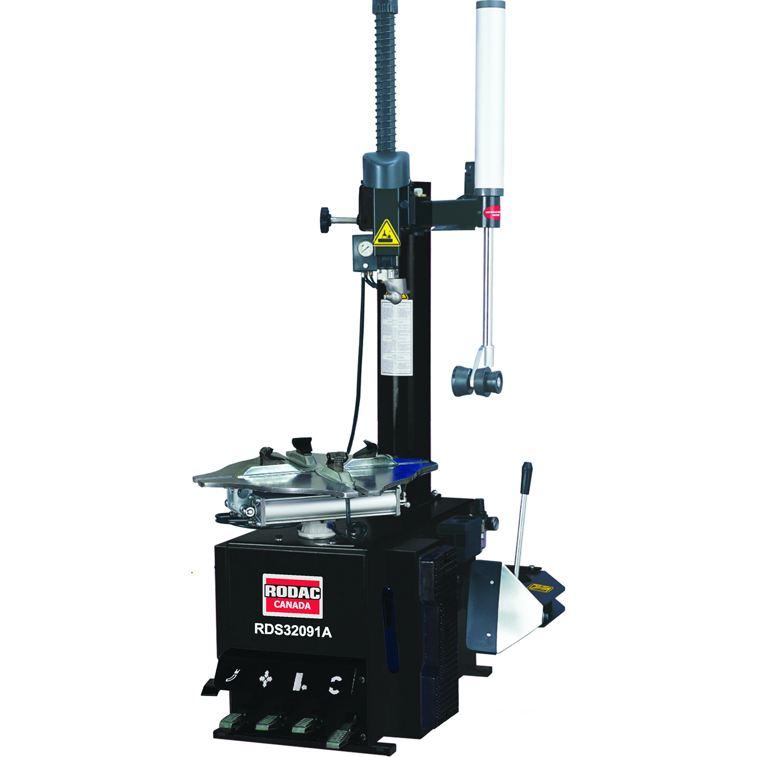 Rodac RDS32091A - Changeur de pneu avec jet d'air pressurisé