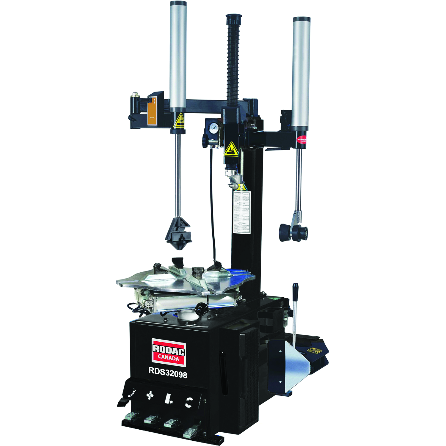 Rodac RDS32098 - Changeur de pneu 110V avec jet d'air pressurisé