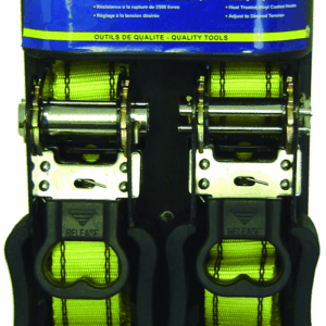 Rodac RDSA11415 - Jeu de sangles à cliquet (2) 1-1/4" X 15', 2 500lb