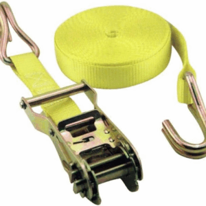 Rodac RDSA3000 - Sangle à cliquet jaune, 1.5" x 15', capacité 3K