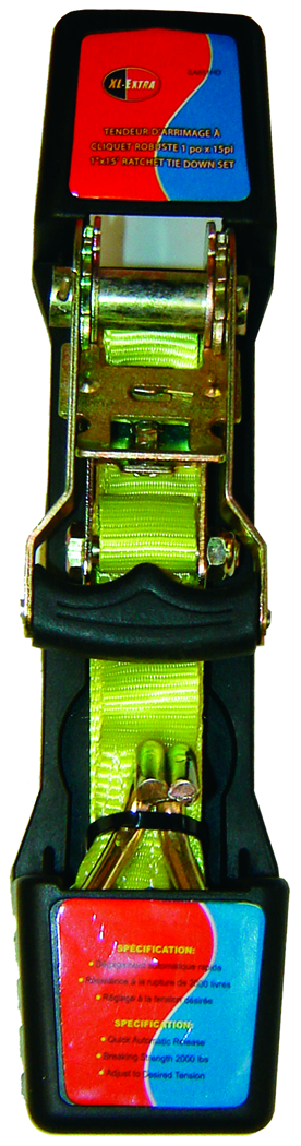 Rodac RDSA651HD - Sangle à cliquet 1.5" x 15' 2500 LB