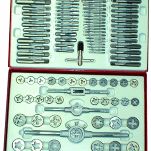 Rodac RDTD110 - Ensemble de tarauds et filières - 110 pièces
