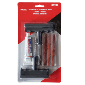 Rodac RDTRK - Ensemble de réparation pour pneus - 7 pièces