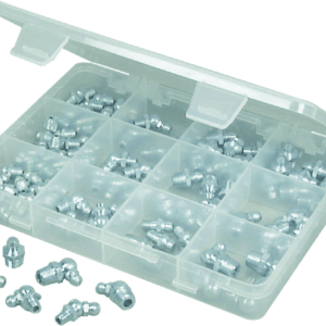 Rodac RDXA808M - Assortiment d'embouts à graisser - 110 pièces
