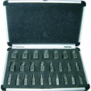 Rodac RDXL53227 - Ensemble d'extracteurs de boulons - 25 pièces