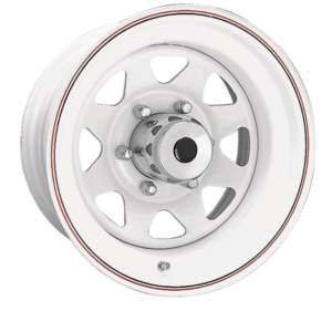 Ceco® (Series 70) • CD705650 • 8-Spoke • Blanc • 15x6 5x127 ET-3 CB83.8