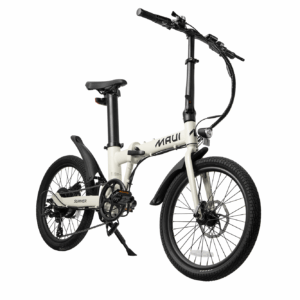 Maui MBFB02WTH - Vélo pliant électrique 350w blanc