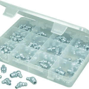 Rodac RDXA808 - Assortiment d'embouts à graisser - 110 pièces