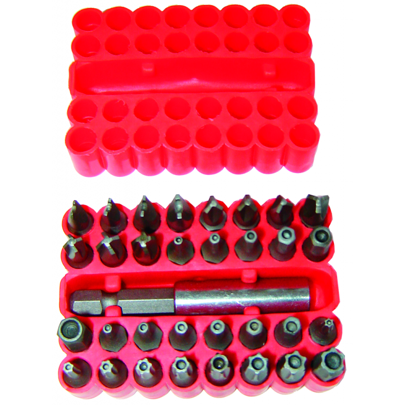 Rodac H15A565 - 33 Embouts magnétiques avec trous