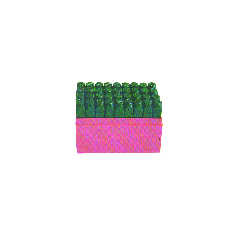 Rodac H37H537 - Ensemble de 3 poinçons lettres et chiffres