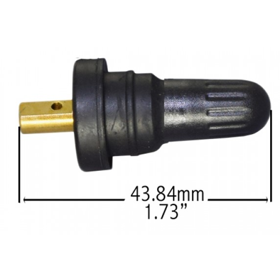 Ceco CD930-20010 - Valve TPMS courte pressée 43.8mm avec vis EOM / Aftermarket