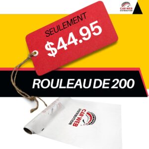 Sacs de pneus - Rouleau de 200