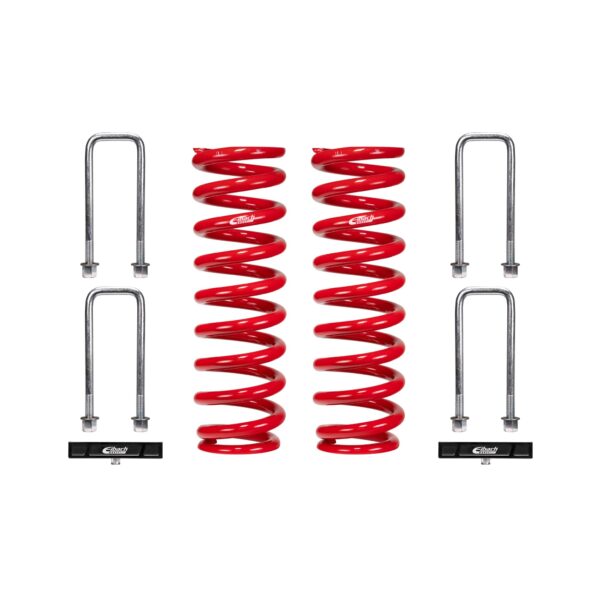 Set of 2 Front Springs + Rear Lift Blocks