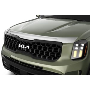 Husky Liners 2892218 Aeroskin Hood Protector Chrome 20-25 Kia Telluride